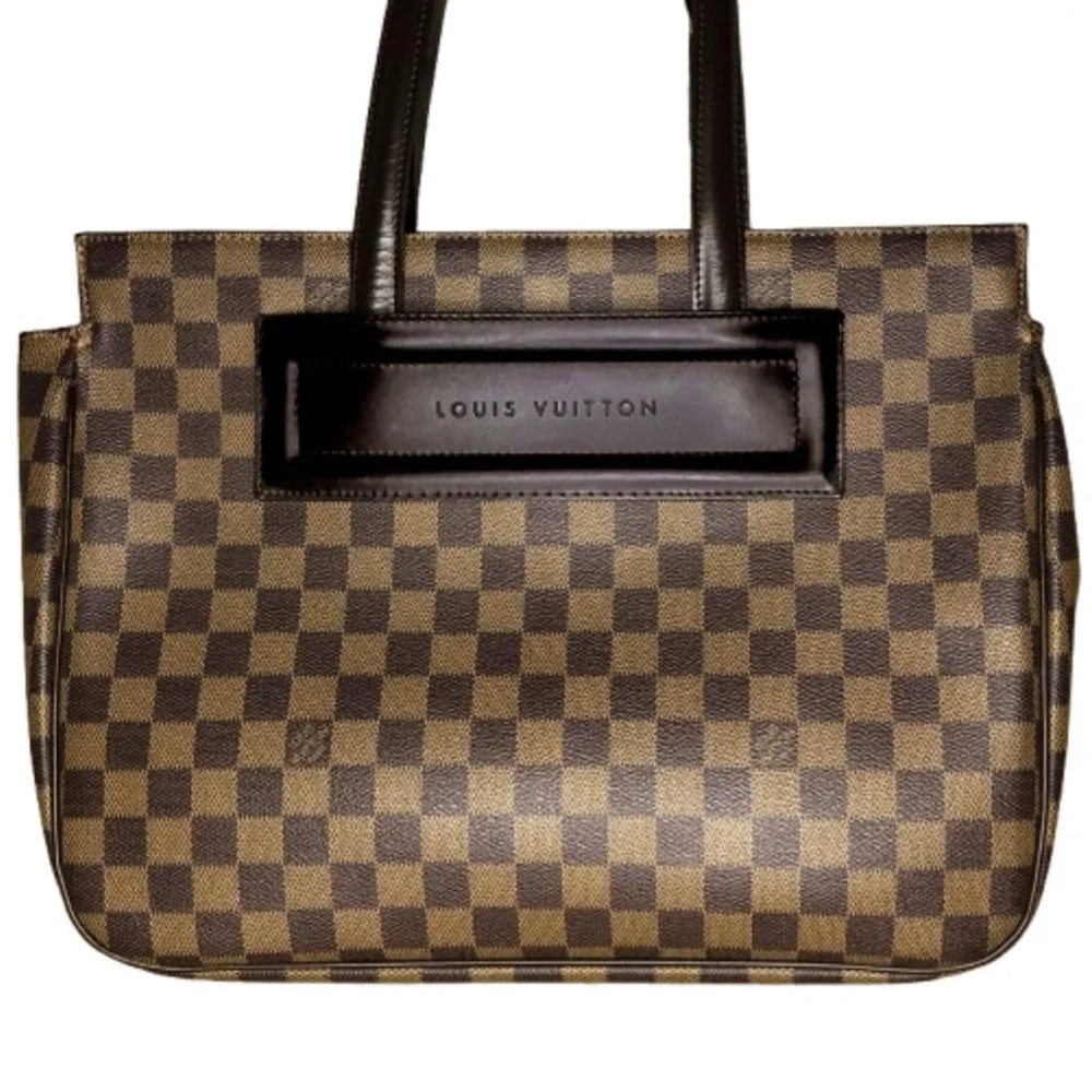 LOUIS VUITTON Damier Ebene PARIOLI Tote Shoulder Bag COMES WITH: DUST BAG, COA